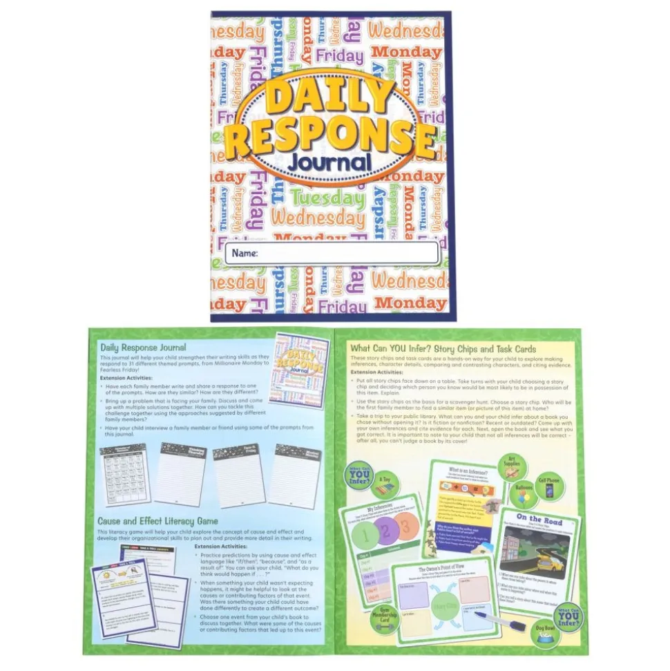 Family Engagement Reading - Read, Write and Play Pack - Fifth Grade