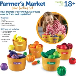 Farmer's Market Color Sorting Set