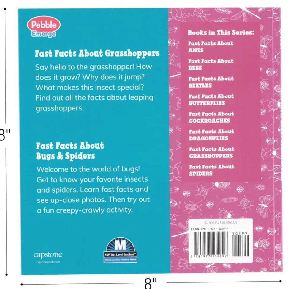 Fast Facts About Bugs - 8 books