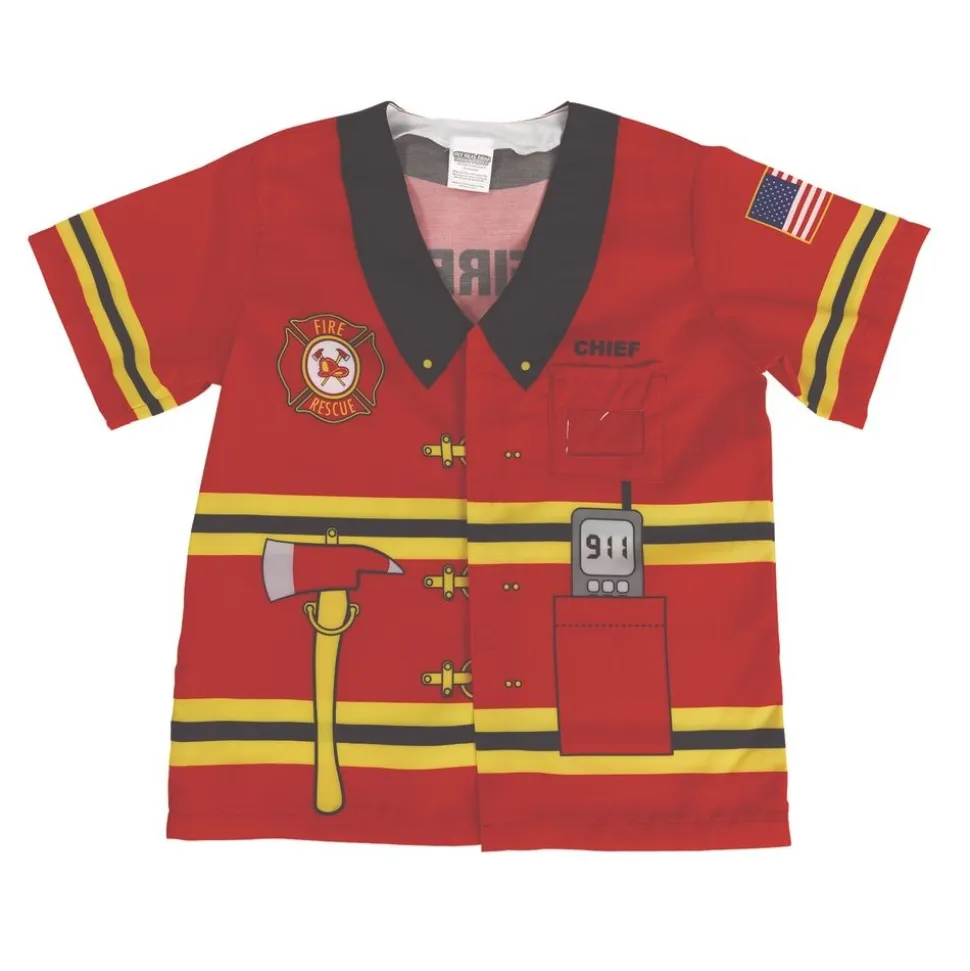 Fire Fighter Washable Career Costume