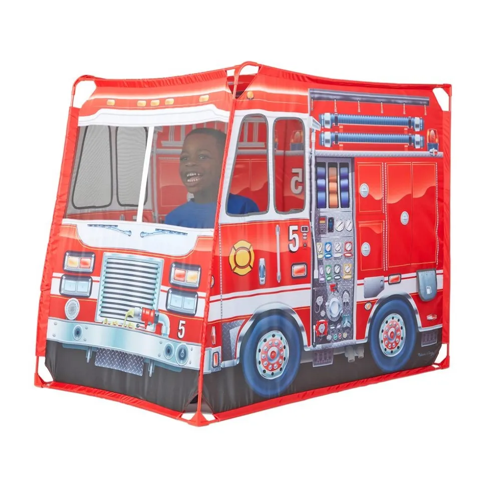 Fire Truck Play Tent
