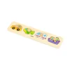 Flat Puzzle - 12 Piece Set with Storage Shelf