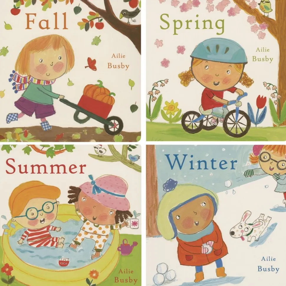 Four Seasons Board Books Set of 4
