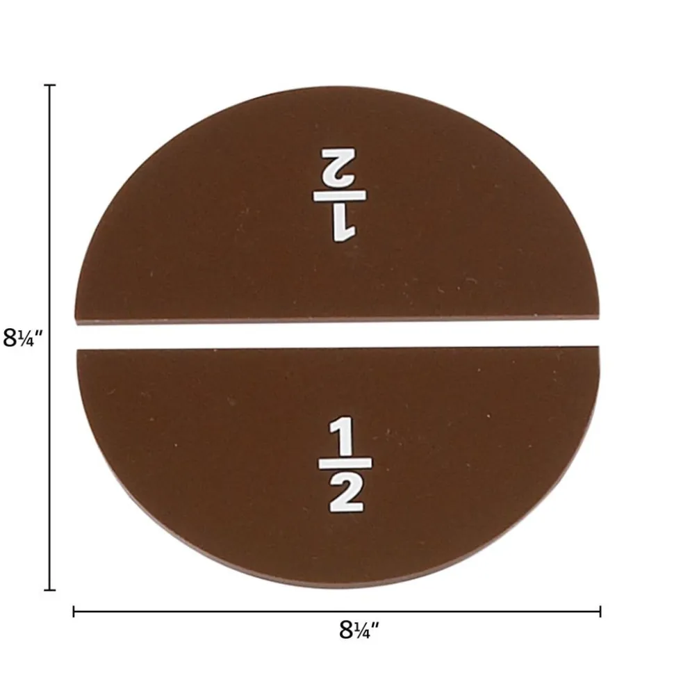 Fraction Circles - Set Of 51 Pieces