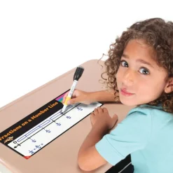 Fractions On A Number Line Write Again® Mats - 6 mats