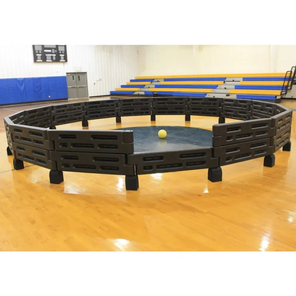 Gaga Ball Pit with Rubber Base Extensions 20' Indoor (Portable)