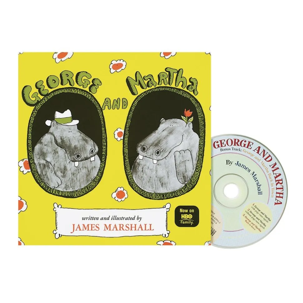 George and Martha Book & CD