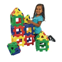 Giant Polydron Building Set - 40 Pieces