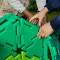 Giant Polydron Dinosaur Construction Set - 130pcs