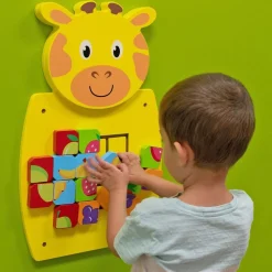 Giraffe Activity Wall Panel