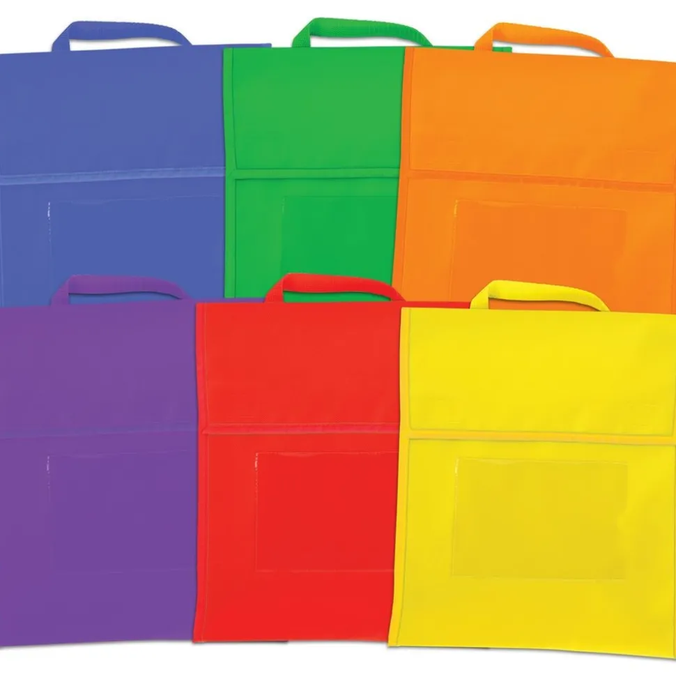 Group-Color Book Pouches - 6 Colors