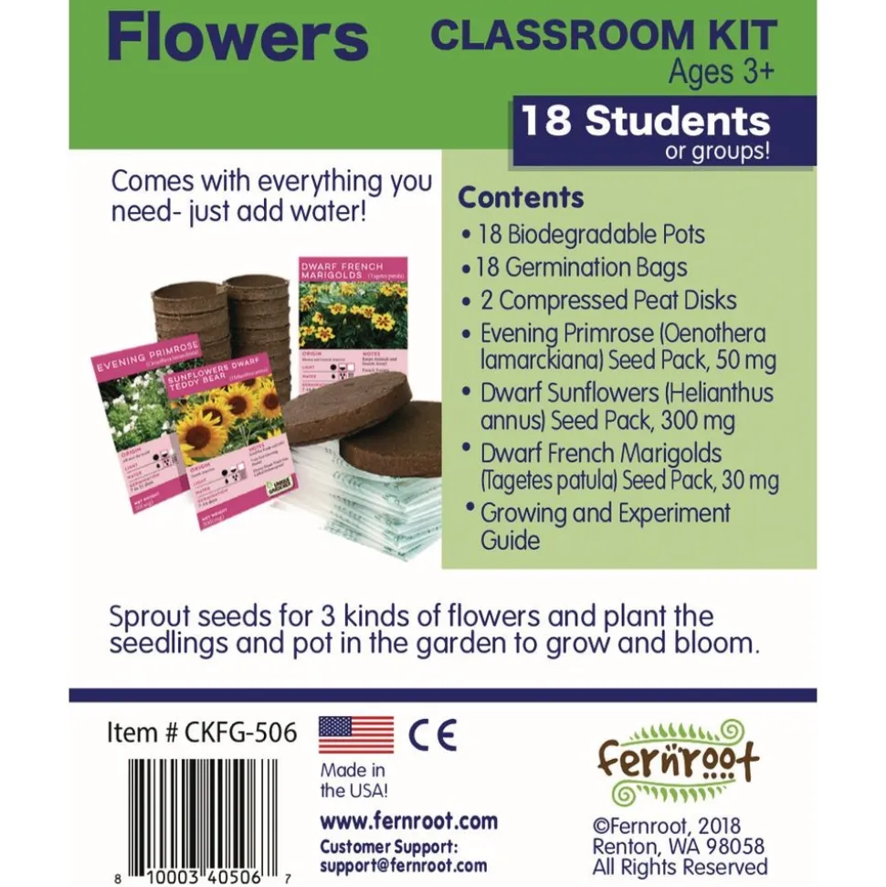 Growing Flowers Classroom Kit