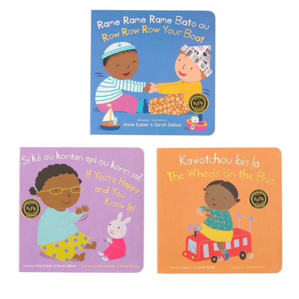 Haitian Creole Board Books Complete Set - 12 books
