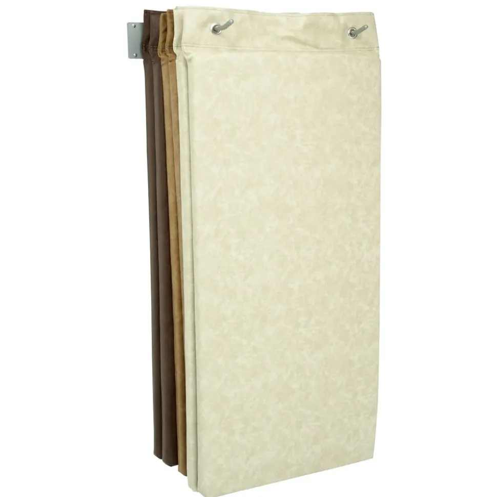 Hanging Rest Mats with Wall Mount Distressed, 6-Piece - Distressed Assorted