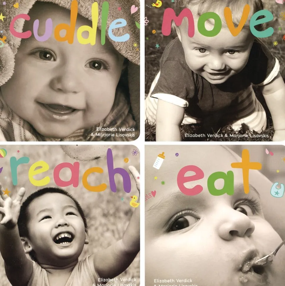 Happy Healthy Baby Board Books - 4 Titles