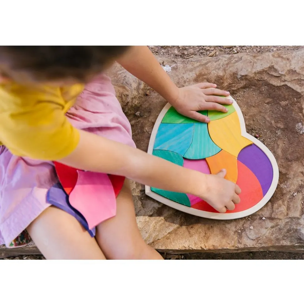 Heart Full of Colors Puzzle