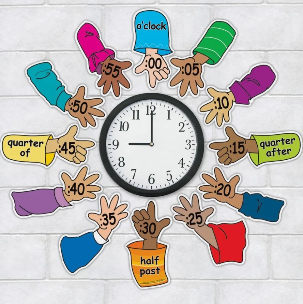 Helping Hands Around The Clock - 12 pieces