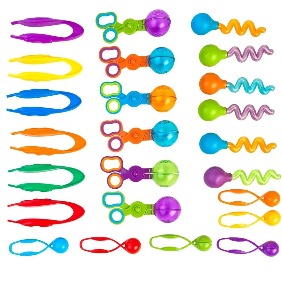 Helping Hands Fine Motor Tools Classroom Set - 24 pcs