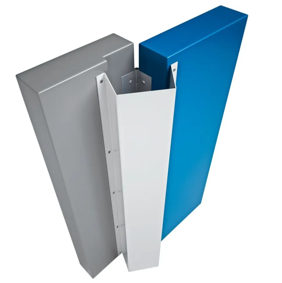 79"h Finger Shield Door Protection Pack - White, 1 set