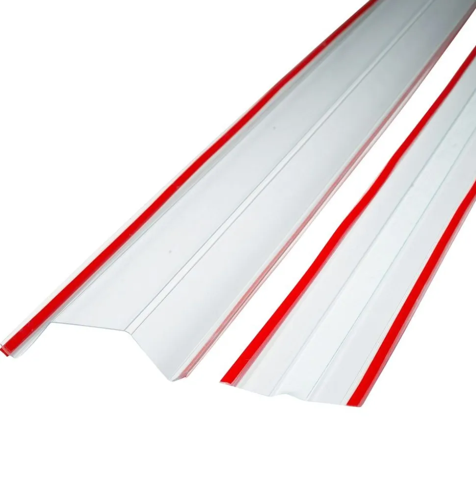 46"h Finger Shield Door Protection Pack - Clear, 10 sets
