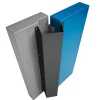 79"h Finger Shield Door Protection Pack - Black, 1 set