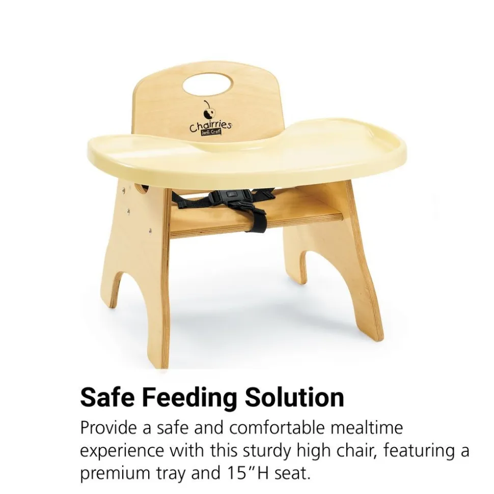 High Chairries™ with Premium Tray - 15"H Seat