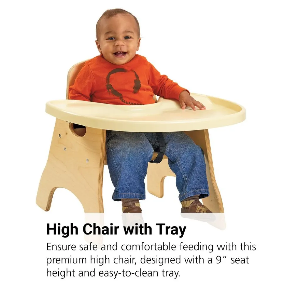 High Chairries™ with Premium Tray - 9" H Seat