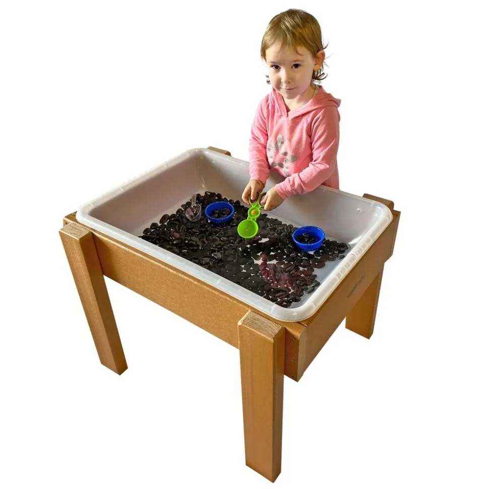 High-Density Recycled Plastic Outdoor Sand & Water Table