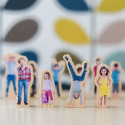 How Am I Feeling Today? Wooden People Blocks - 15pcs