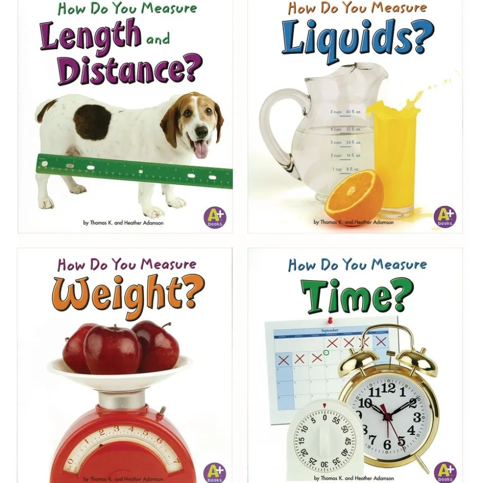 How Do You Measure? Paperback Books - 4 Titles