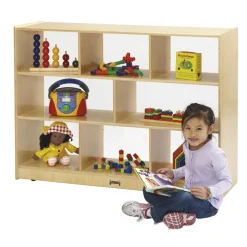 36"H Single Storage Unit - Plexiglas® Back