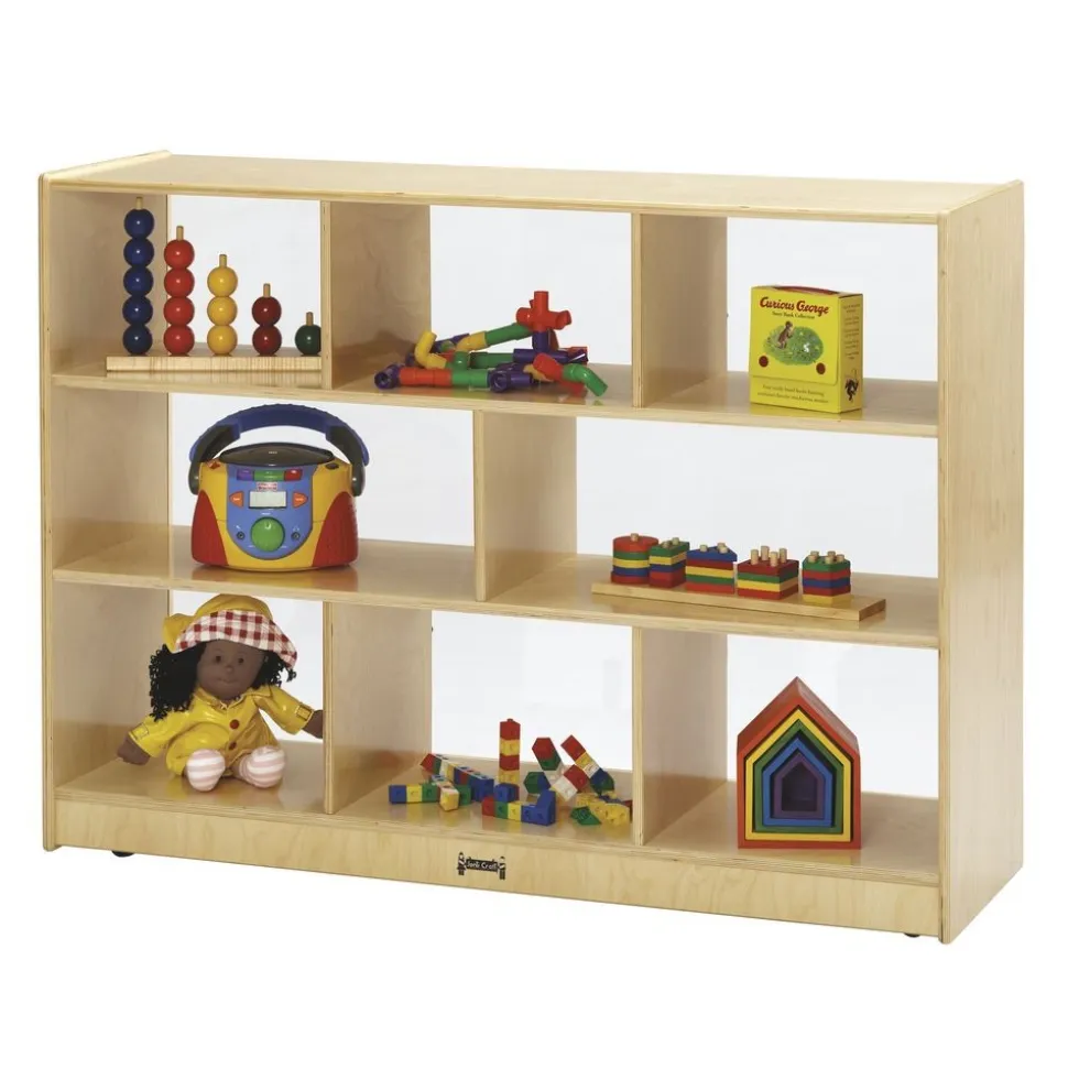 36"H Single Storage Unit - Plexiglas® Back