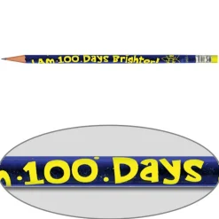 I Am 100 Days Brighter! Pencils - 12 pencils