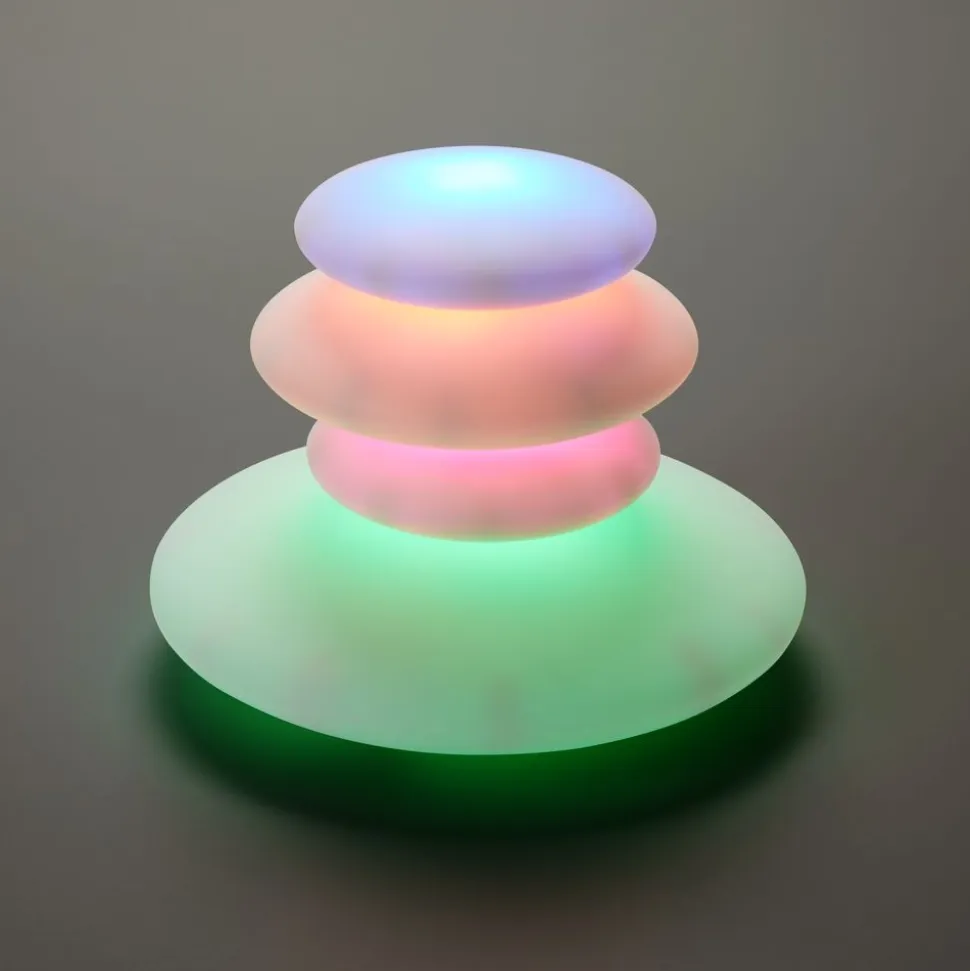 Illuminated Sensory Glow Pebbles - 12pcs
