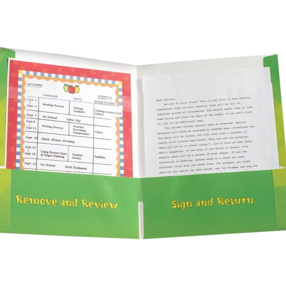 Important Papers Folders - 12 folders