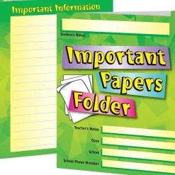 Important Papers Folders - 12 folders