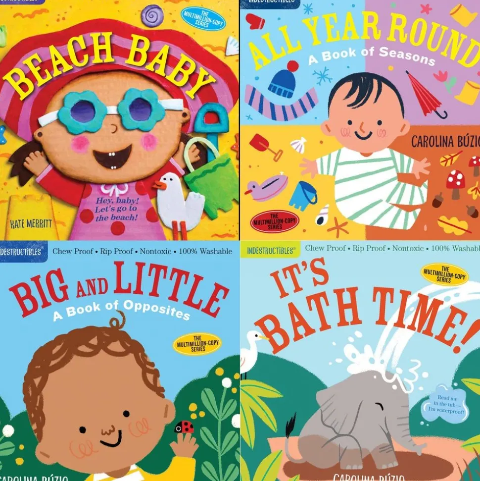 Indestructibles® Discover & Grow Books - Set of 4