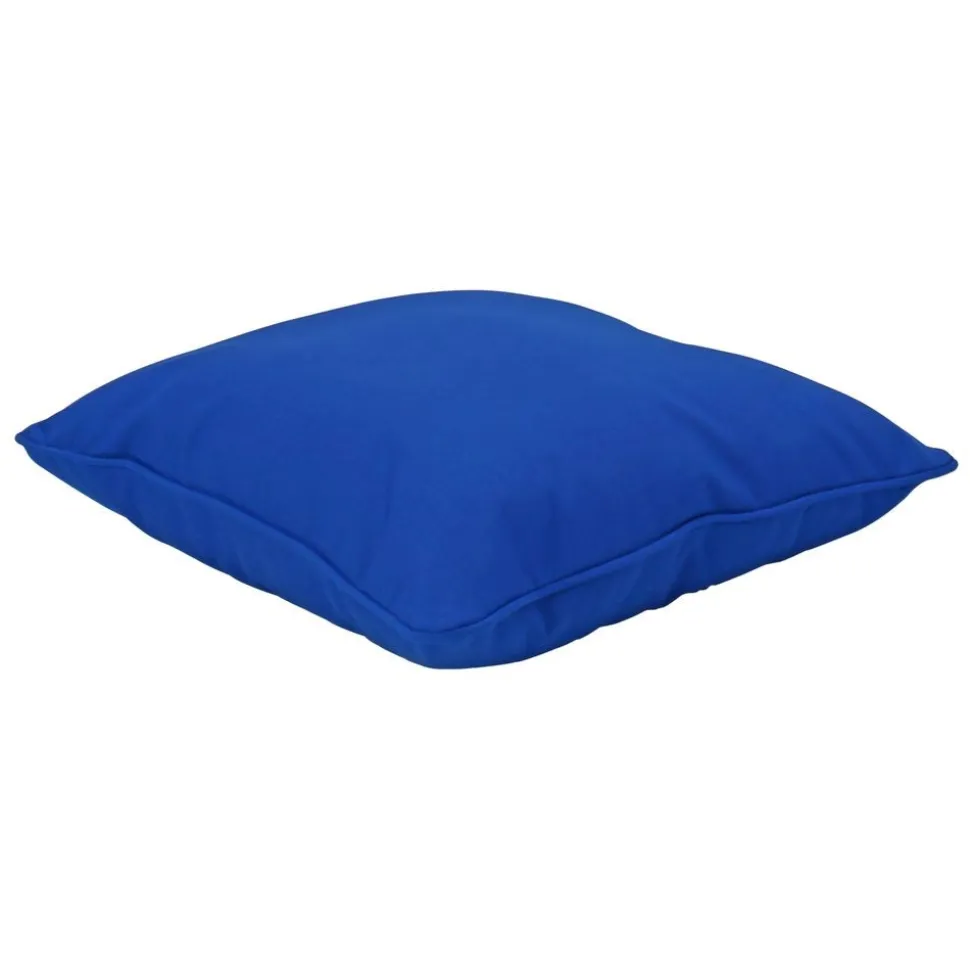 24" Indoor/Outdoor Pillows, 2 Pack - Blue