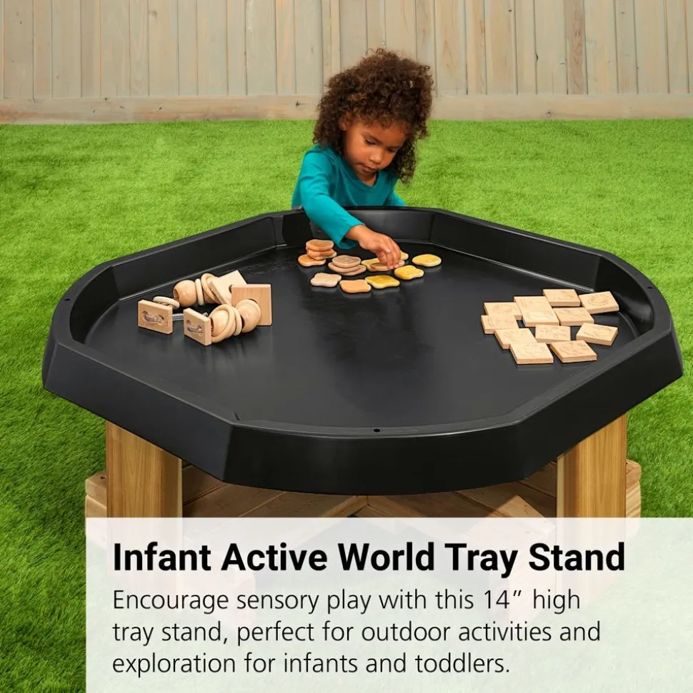 Infant Active World Tray Stand - 14" High