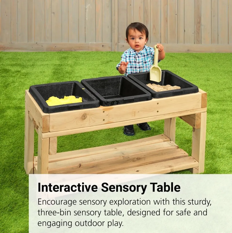 Infant 3 Bin Sensory Table - 14"H