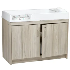 Infant Changing Table - Assembled, Gray