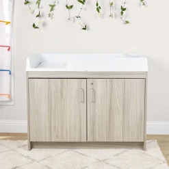 Infant Changing Table - Assembled, Gray