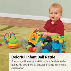 Infant Discovery Ball and Rattle