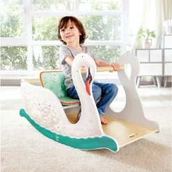 2-in-1 Swan Seat - Baby & Toddler Rocker