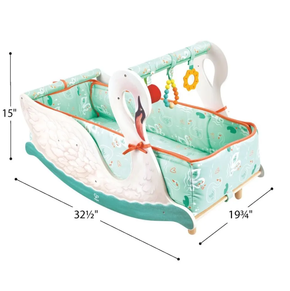 2-in-1 Swan Seat - Baby & Toddler Rocker