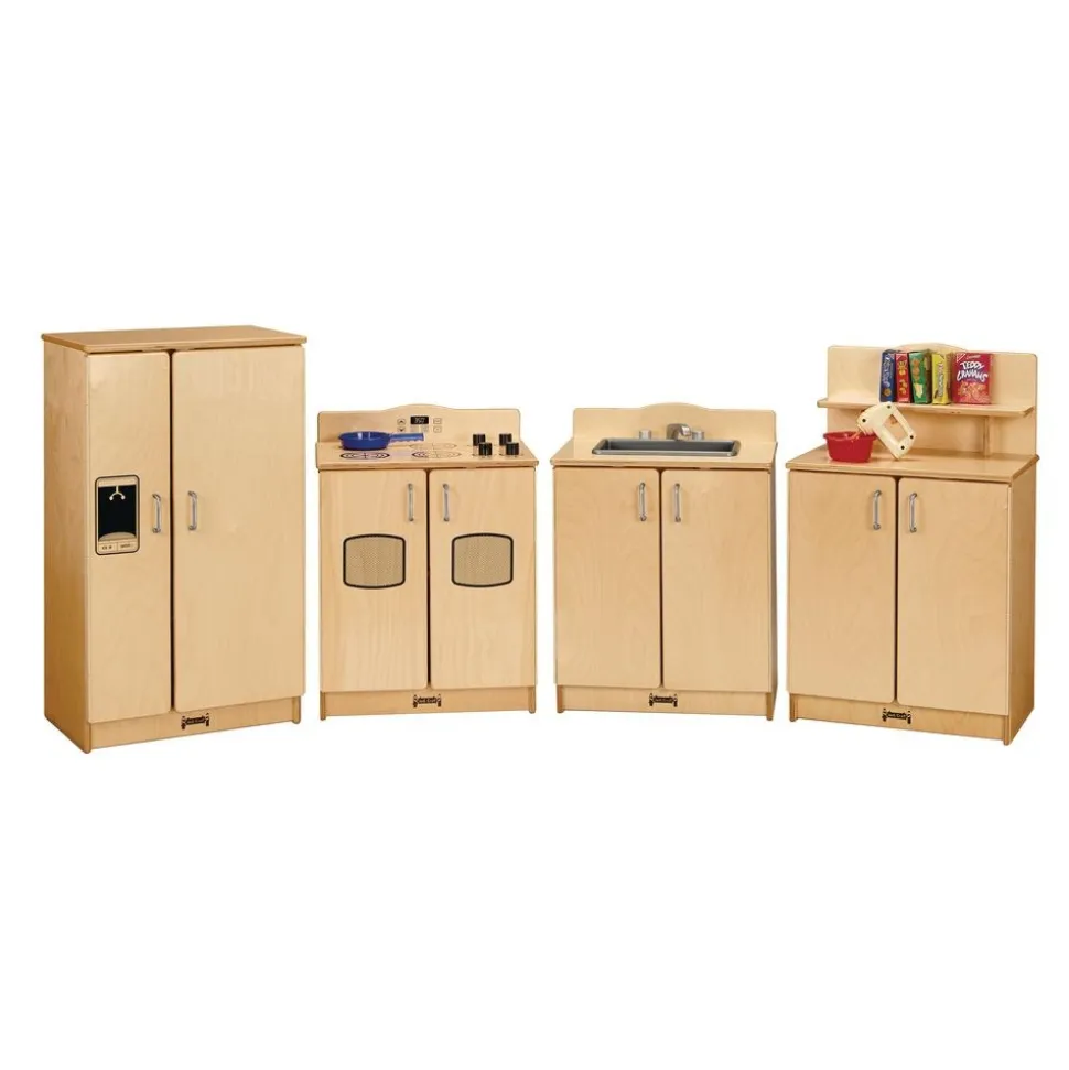 Jonti-Craft® 4 Piece Birch Kitchen Set