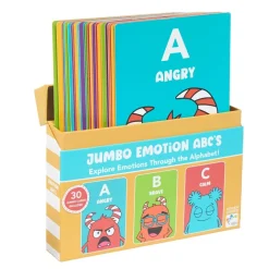 Jumbo ABC Emotions Cards - Set of 20