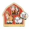 Jumbo Knob Puzzle - Barnyard Animals