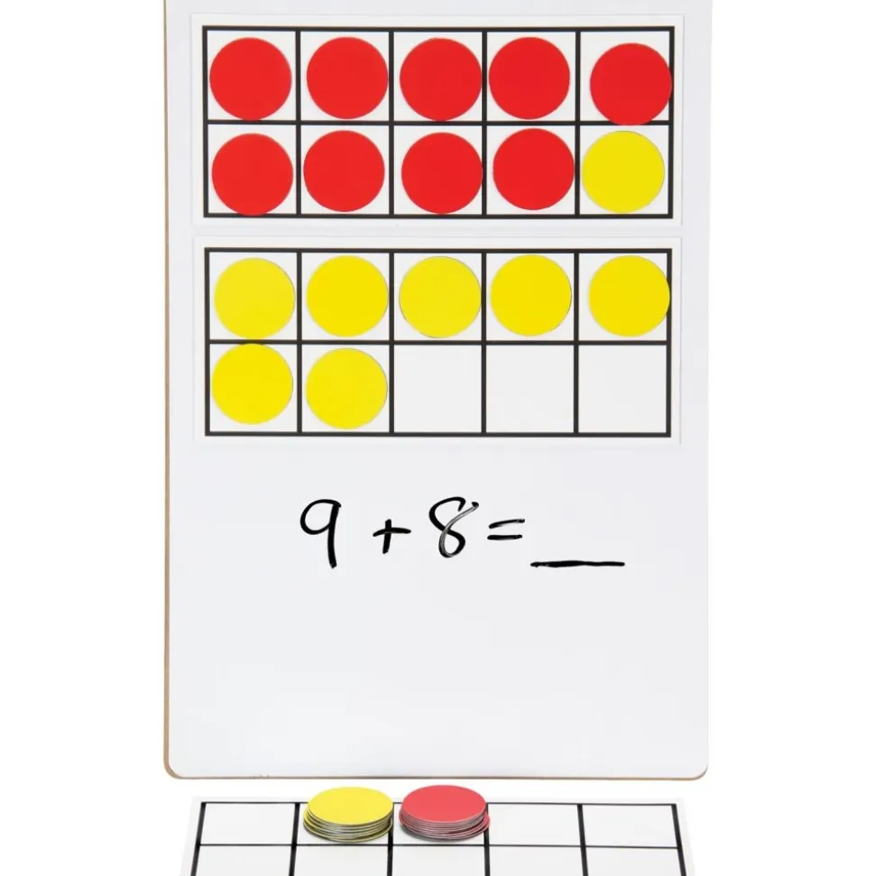 Jumbo Magnetic Ten-Frame Set Of 6