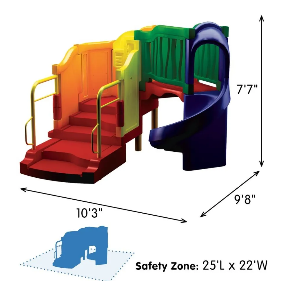 "Jump Start" Clever Climber™ - Primary, In-Ground Installation